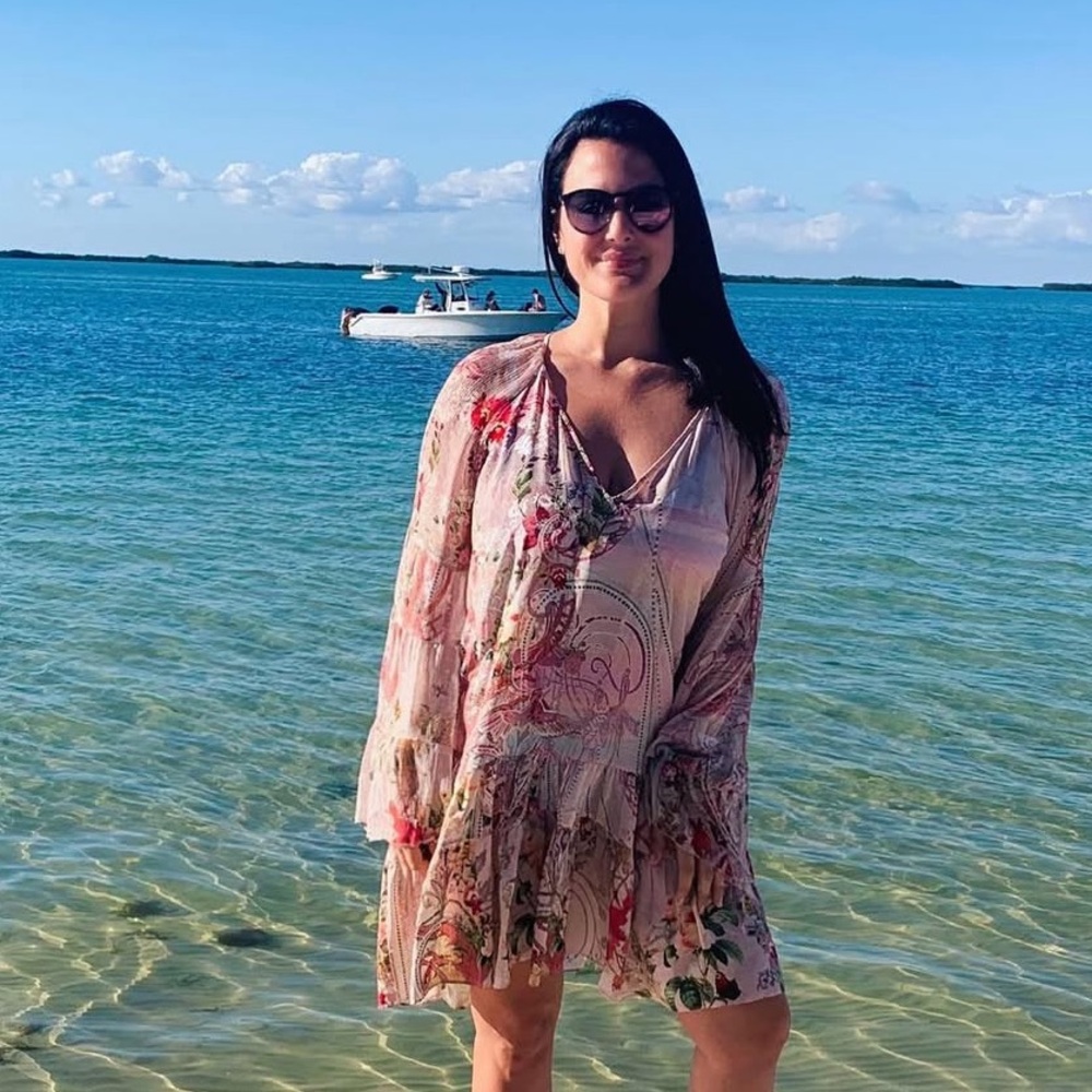 Camilla Multicolor Floral Swim Coverup